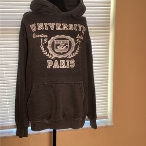 GBL Dark Gray Universite Paris Sweatshirt